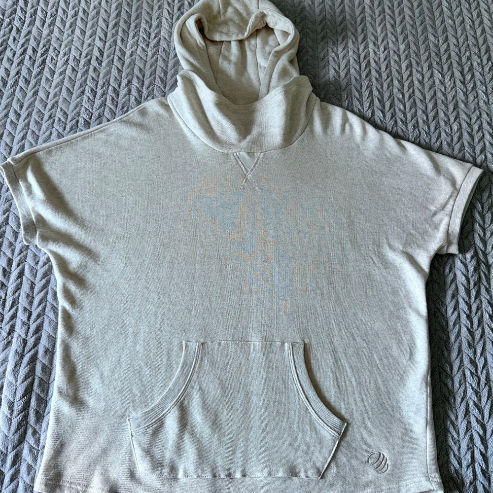MPG Hooded Poncho-Style Pullover (Women's XL)   NWOT